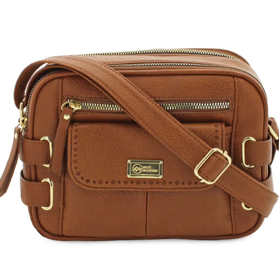 White Mountain Camera Crossbody Super Organizer