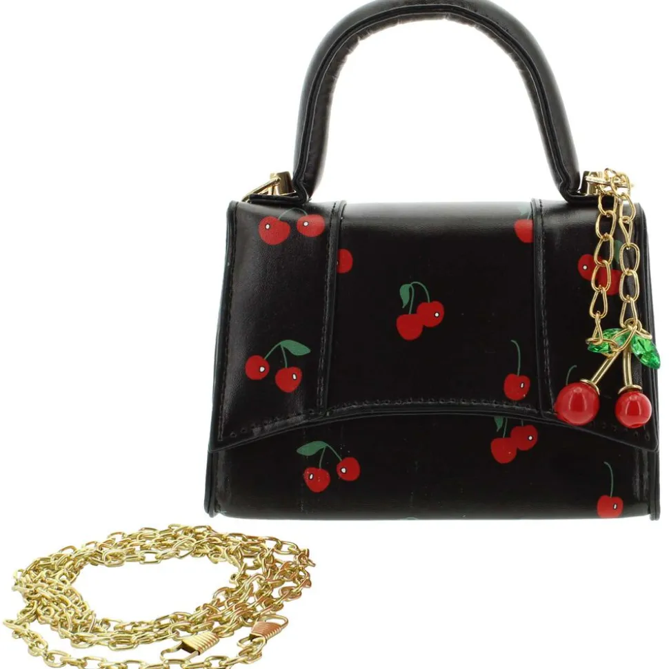Willow and Ruby Cherry Mini Bag & Cherry Bag Charm
