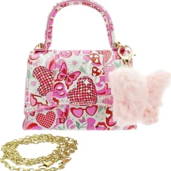 Willow and Ruby Retro Mini Bag with Heart Charm