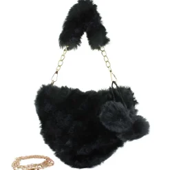 Willow & Ruby Plush Heart Mini Bag With Bag Charm