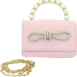 Willow & Ruby Rhinstone Bow Mini Bag