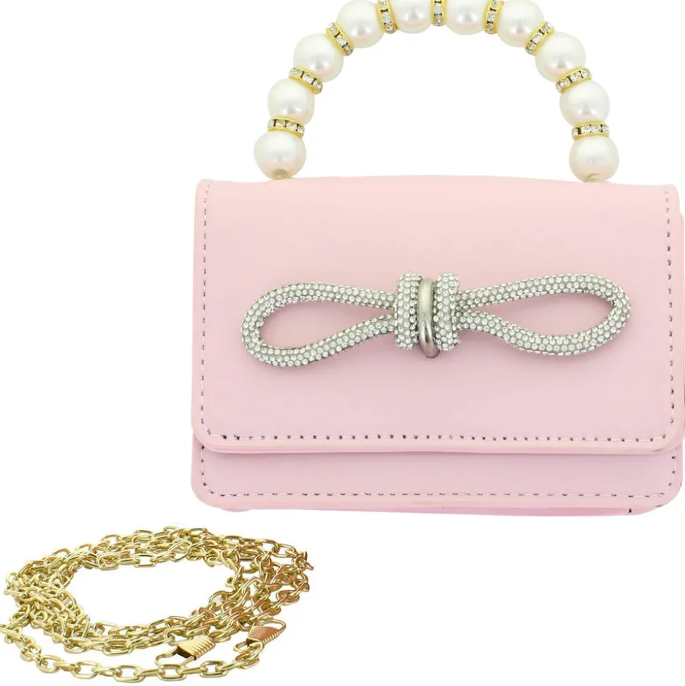 Willow & Ruby Rhinstone Bow Mini Bag