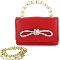 Willow & Ruby Rhinstone Bow Mini Bag
