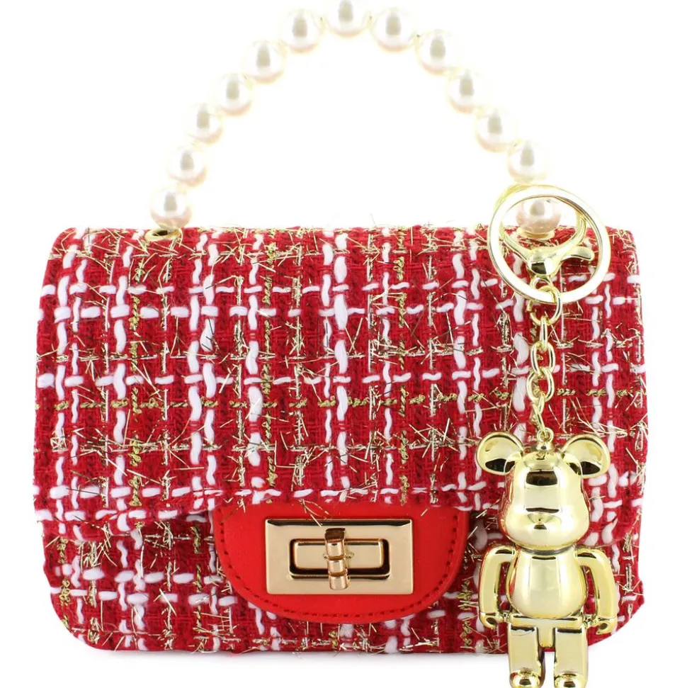 Willow & Ruby Tweed Bear Mini Bag