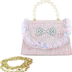 Willow & Ruby Tweed & Ruffle Mini Bag