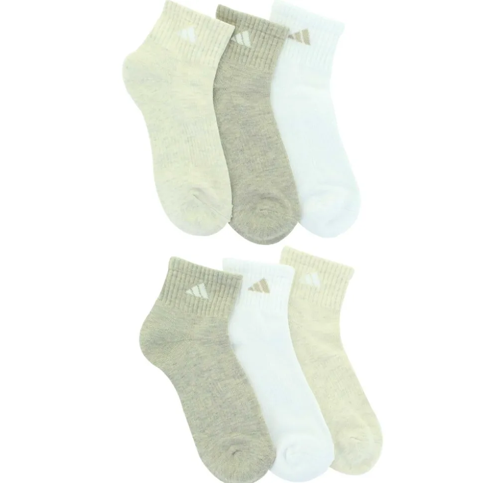 Women's adidas Cushioned Quarter 6-Pair Pack