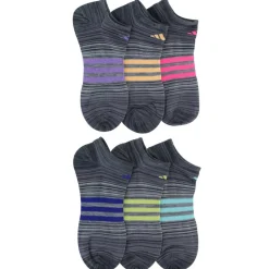 Women's adidas SUPERLITE No-Show 6-Pair Pack