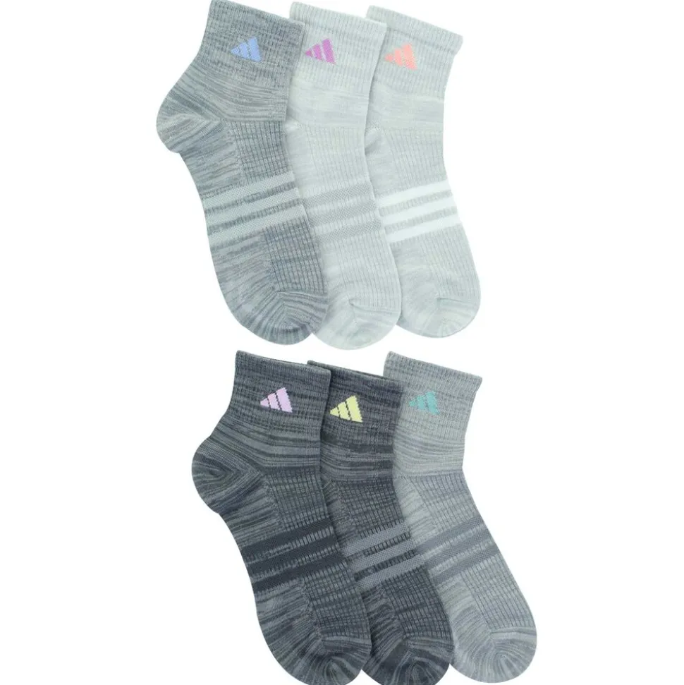 Women's adidas SUPERLITE Quarter 6-Pair Pack