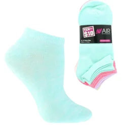 Women's Air Sports World Pastel No-Show 10 For $10