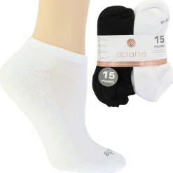 Women's apana Low-Cut Cushioned Socks 15 for $10
