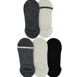 Women's Born Striped-Toe High-Rise Liners 5 Pairs