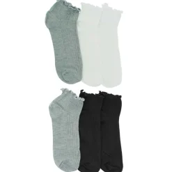 Women's Capelli Ruffle Ankle Socks 6-Pair Pack