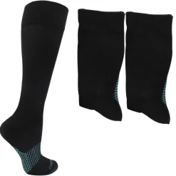 Women's Copper Fit Crew Compression Socks 2 Pairs