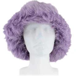 Women's Couture Gems Faux-Fur Bucket Hat