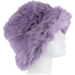 Women's Couture Gems Faux-Fur Bucket Hat