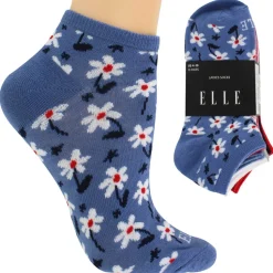 Women's Elle Floral No-Show 10 For $10