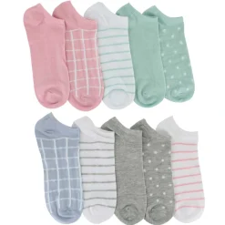 Women's Ellen Tracy Polka-Dot Low-Cut 10 For $10