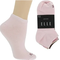 Women's Elle Solids No-Show 10 For $10
