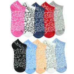 Women's Elle Swirl No-Show 10 For $10