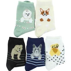 Women's ET TU Dog Short Crews 5-Pair Pack