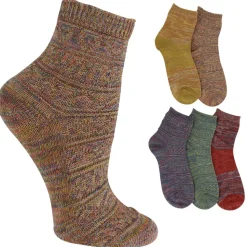 Women's ET/TU Textured Anklets 5-Pair Pack