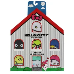 Women's Hello Kitty No-Show Gift Box 7-Pair Pack