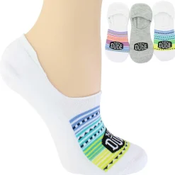 Women's HEYDUDE Striped No-Show 3-Pair Pack