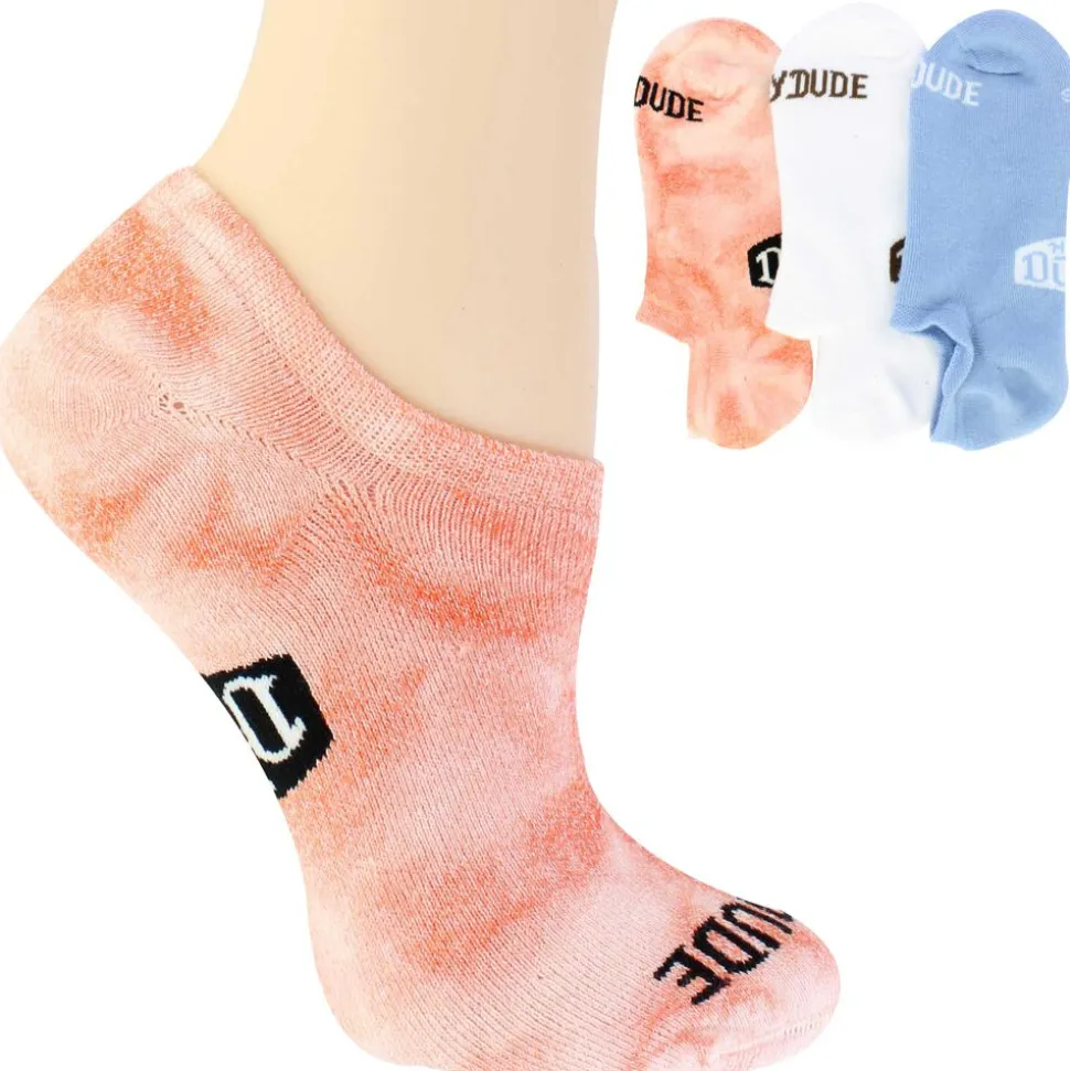 Women's HEYDUDE Tie-Dye Flip Liner 3-Pair Pack