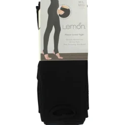 Women's Lemon Fleece-Lined Stirrup Tight M/L