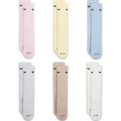 Women's Nike Everyday Plus Cushioned Crew 6 Pairs