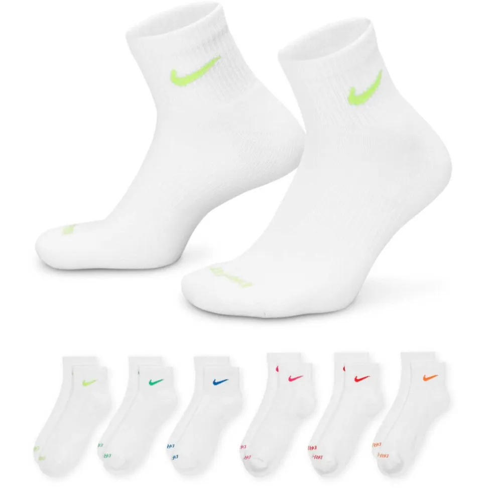 Women's Nike Everyday Plus Cushioned Ankle 6 Pairs