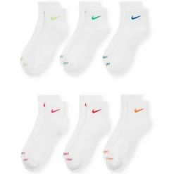 Women's Nike Everyday Plus Cushioned Ankle 6 Pairs