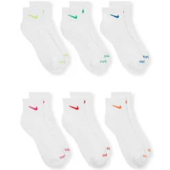 Women's Nike Everyday Plus Cushioned Ankle 6 Pairs