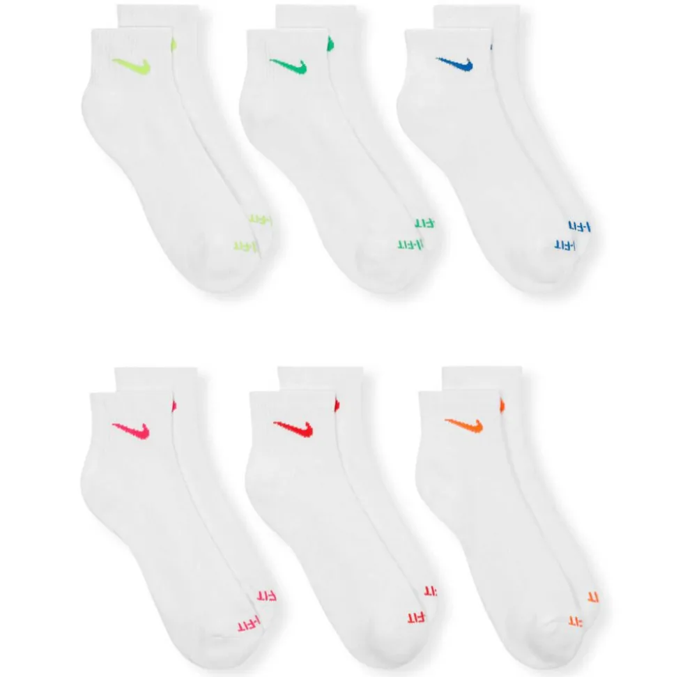 Women's Nike Everyday Plus Cushioned Ankle 6 Pairs