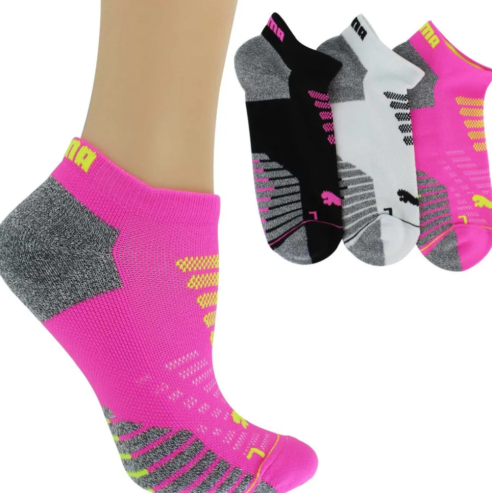 Women's PUMA Moisture-Wicking Low-Cut 3-Pair Pack