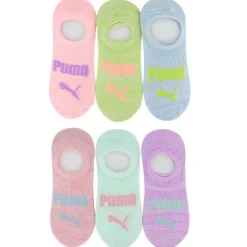 Women's PUMA No-Show Liner 6-Pair Pack