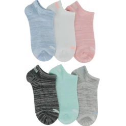Women's PUMA Premium No-Show Sock 6-Pair Pack
