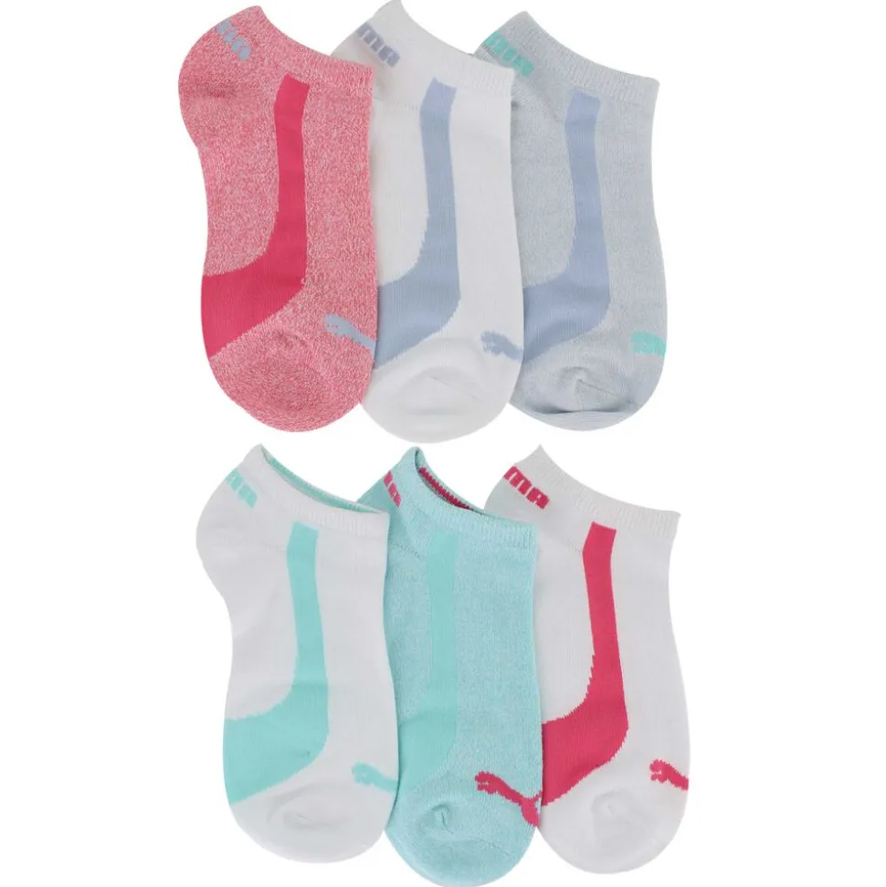 Women's PUMA Super Soft No-Show 6-Pair Pack