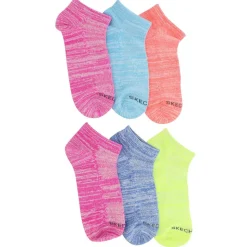 Women's Skechers Super Soft Low-Cut 6-Pair Pack