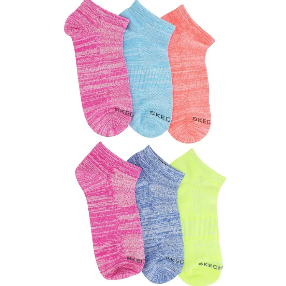 Women's Skechers Super Soft Low-Cut 6-Pair Pack