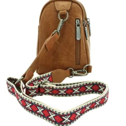 Wrangler Crossbody Sling With Guitar Strapp