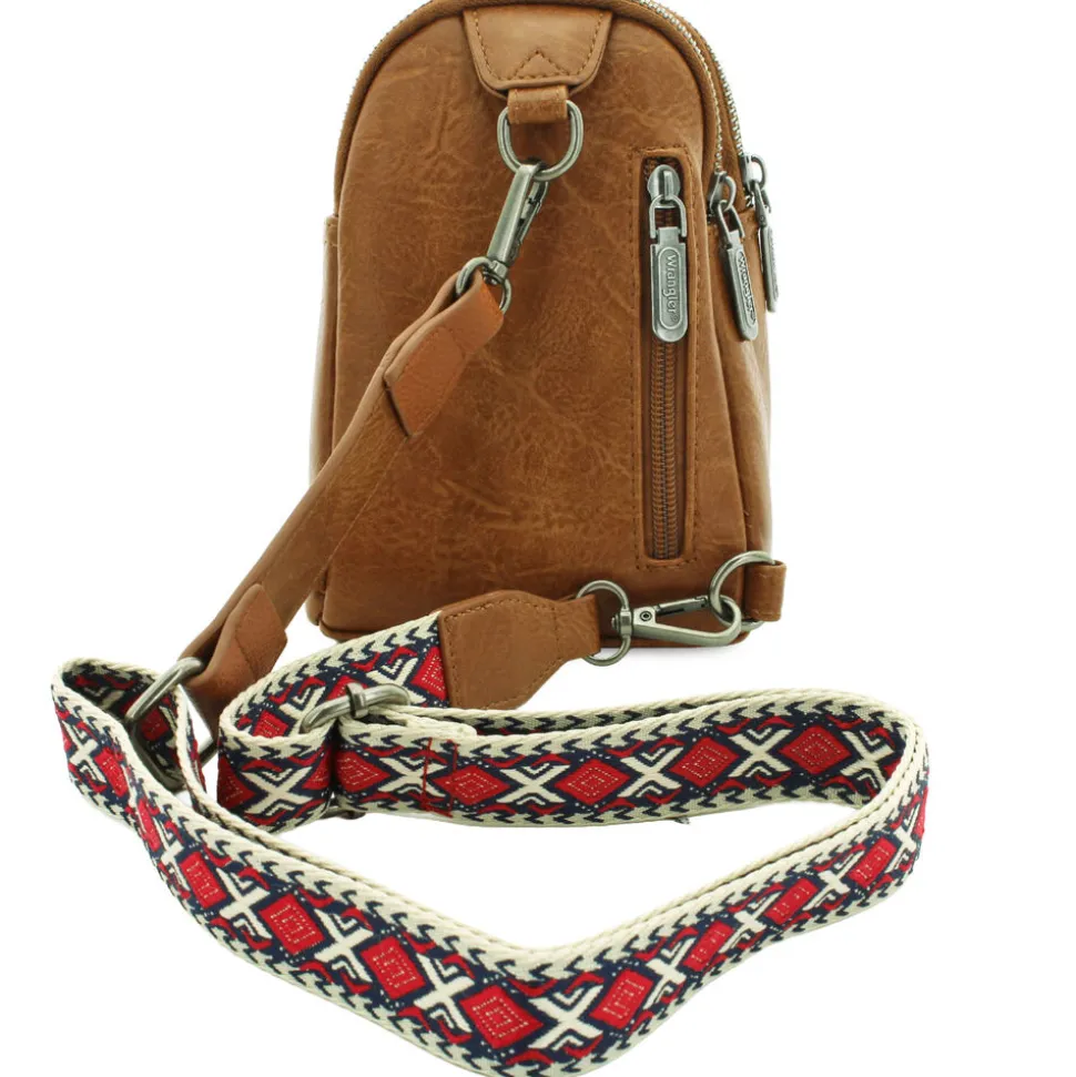 Wrangler Crossbody Sling With Guitar Strapp